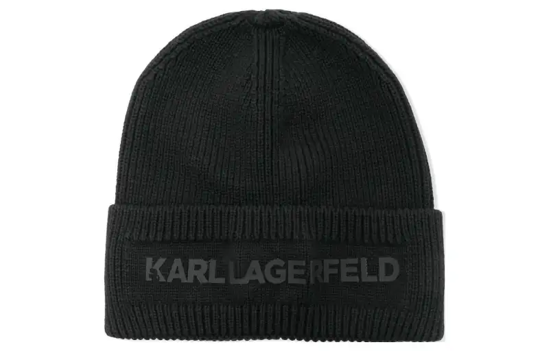 KARL LAGERFELD / Karl Lagerfeld Jeans Beanies Unisex Black