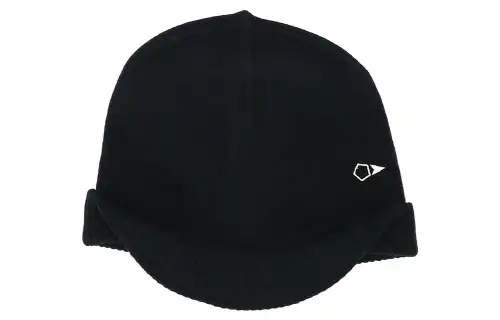 Stone Island embroidered logo beanie