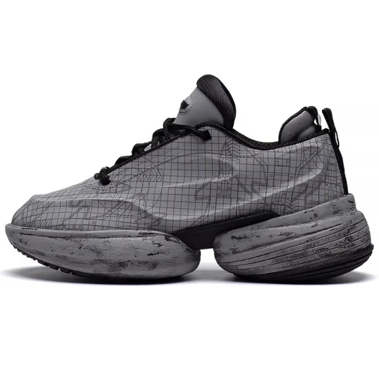 LINING Casual Shoes Unisex Low-Top Shark Gray/Black
