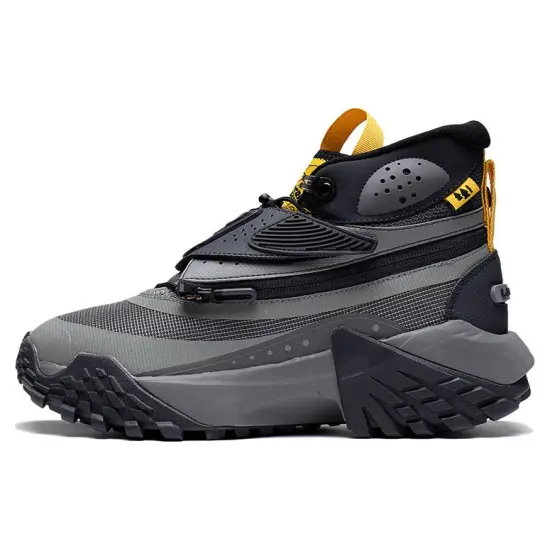 LINING CF Casual Shoes Men High-Top Nine Degrees Grey/Ebony Black