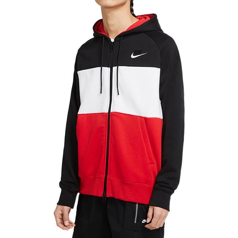 Мужская толстовка Nike С большим логотипом (красная) — фото 3