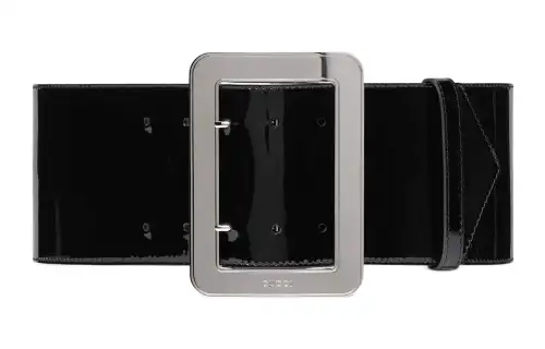 GUCCI Patent Belt Wide