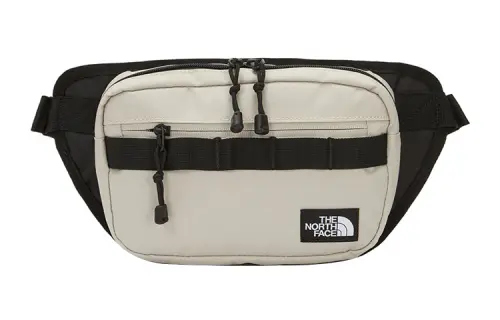 THE NORTH FACE 1.8L Fanny Pack Outdoor Bag Polyester Light Gray Men's
