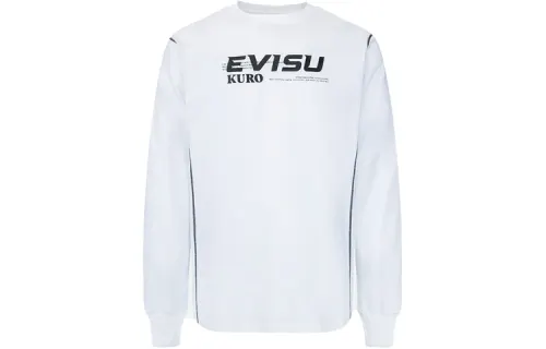 EVISU T Shirts Men's Crew Neck Moderate Straight Fit