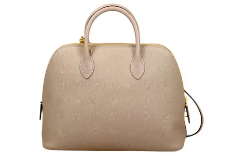HERMES Bolide Epsom Calfskin Bowling Bag, Shoulder Bag, Crossbody Bag, Handbag Regular Women's