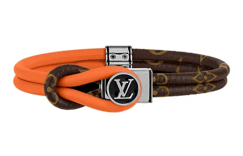 LOUIS VUITTON Loop It Bracelet Monogram Canvas