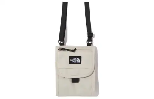THE NORTH FACE 0.4L Shoulder Bag, Crossbody Bag, Outdoor Bag Recycled Polyester White Unisex