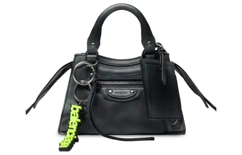 Balenciaga Neo Classic Calfskin Shoulder Bag, Crossbody Bag, Handbag Mini Women's Dark Blue