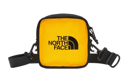 THE NORTH FACE 2.5L Cell Phone Pouch, Shoulder Bag, Crossbody Bag, Outdoor Bag Recycled Polyester Yellow Unisex
