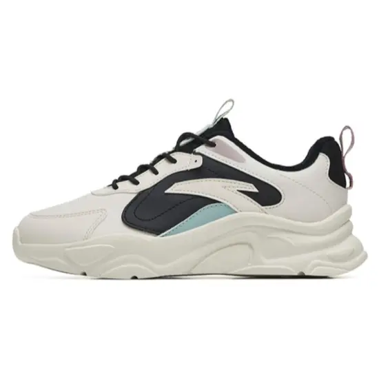 ANTA Millennium 2.0 Chunky Sneakers Women's Low-Top White Gray Green