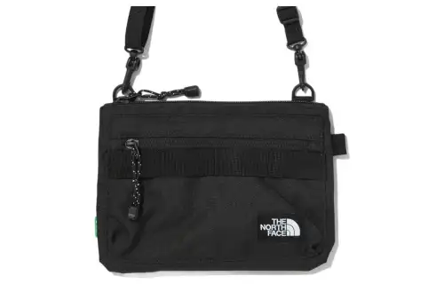 THE NORTH FACE 0.5L Shoulder Bag, Crossbody Bag, Outdoor Bag Polyester Black Unisex
