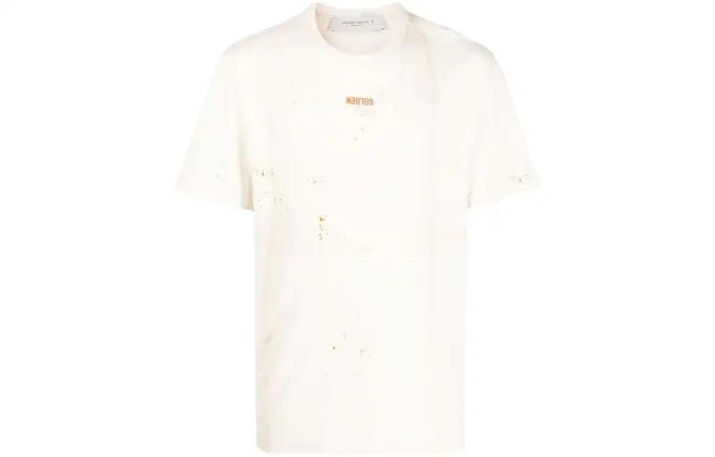 Golden Goose T Shirts Men's White