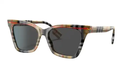 Burberry Vintage check Cat eye Sunglasses