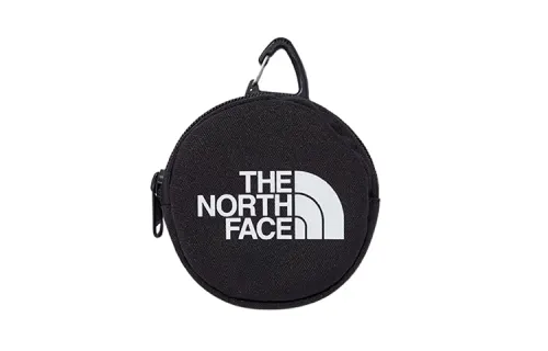 THE NORTH FACE Polyester Earphone Case Mini Unisex Pure Black