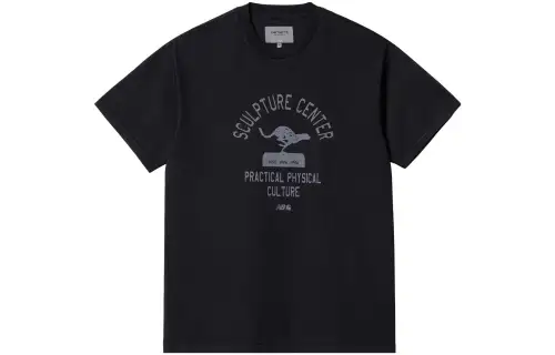 New Balance New Balance X Carhartt WIP T Shirts Men's Black Crew Neck Moderate Straight Fit
