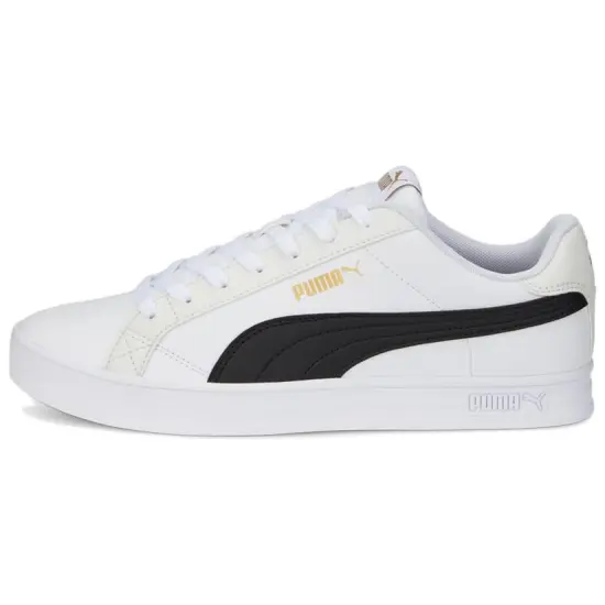 Puma Smash Series Skateboarding Shoes Unisex Low-top White/Black