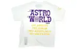 Travis Scott T Shirts Unisex White Crew Neck Moderate Straight Fit