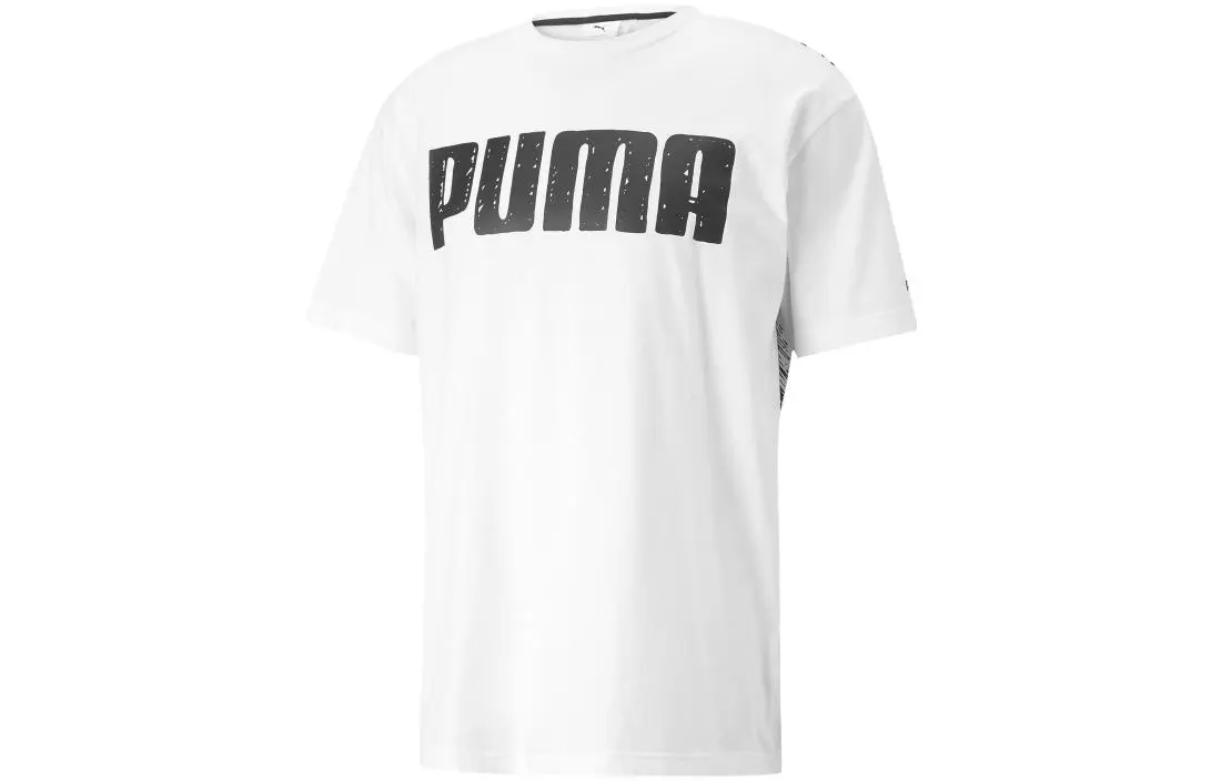 PUMA X Joshua Vides Logo Printed Crewneck T Shirt
