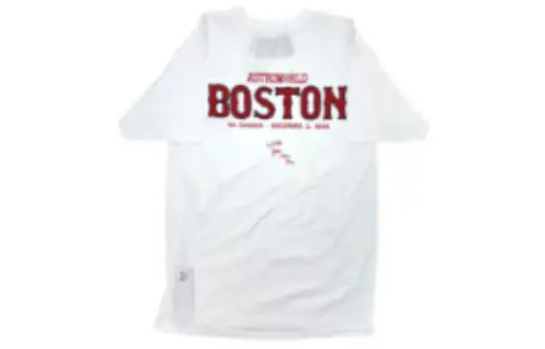 Travis Scott T Shirts Men's White Crew Neck Moderate Straight Fit