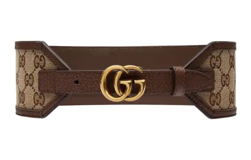 GUCCI Gg Marmont Wide 68MM Belt Gg Supreme
