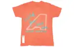Travis Scott T Shirts Unisex Orange Crew Neck Moderate Straight Fit