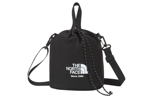 THE NORTH FACE 5.3L Bucket Bag, Handbag, Shoulder Bag, Crossbody Bag, Outdoor Bag Recycled Polyester Black Unisex
