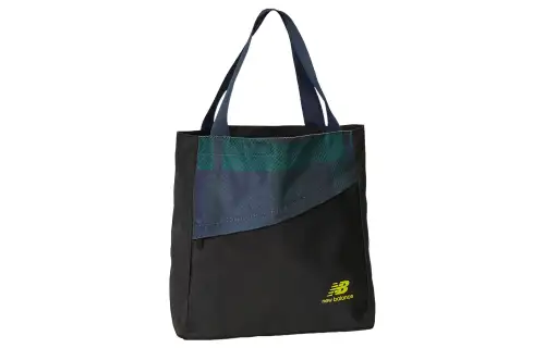 New Balance Canvas Tote Bag, Shopping Bag, Shoulder Bag, Handbag Regular Unisex Black
