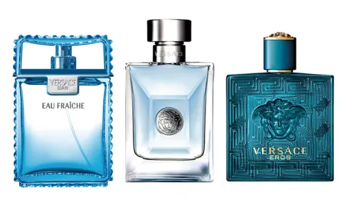 VERSACE Perfume sample, classic set, 3 piece set, men's fragrance, 5 ml, 5 ml, 5 ml