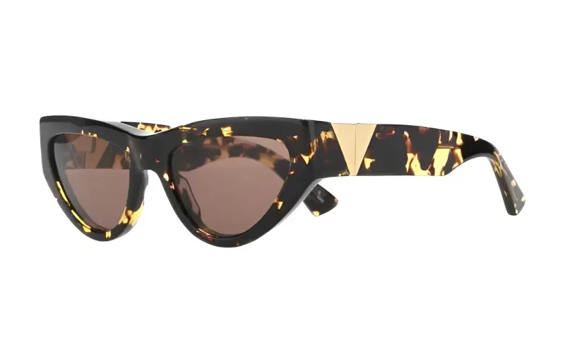 Bottega Veneta Eyewear Cat Eye Frame Sunglasses