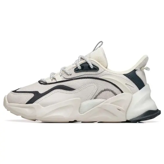 Anta Cushioning Breathable Low-Top Sports Casual Shoes Women's White