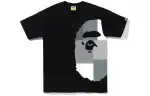 Bape Color Block Side Big Ape Head Tee