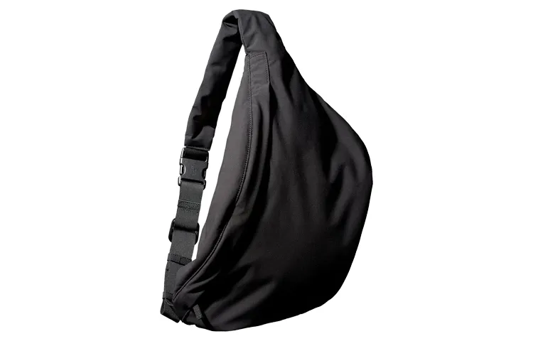 Balenciaga Gap X YEEZY X Adidas Collaboration Polyester Crossbody Bags Medium Unisex Black