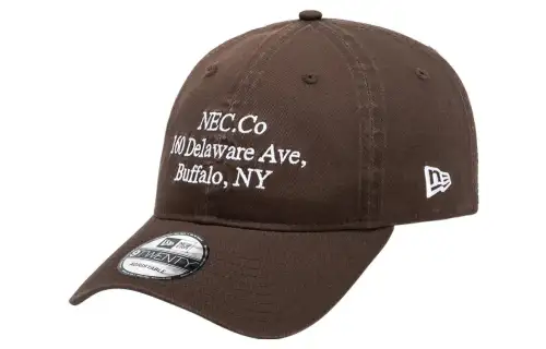 New Era Cotton Baseball Caps Unisex Chocolate