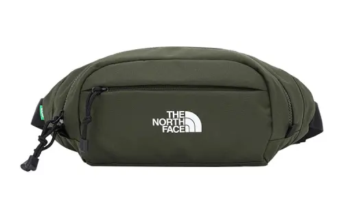 THE NORTH FACE 4.8L Fanny Pack Outdoor Bag Recycled Material Polyester Gray Green Unisex