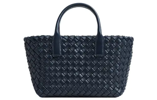 Bottega Veneta Cabat Intreccio Tote Bag Mini Space