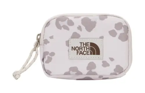 THE NORTH FACE Polyester Wallet Unisex Pink Leopard Print