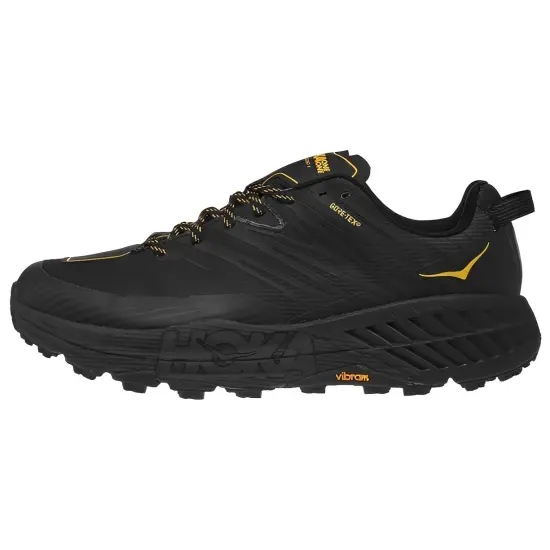 HOKA ONE ONE Speedgoat 4 Gore-Tex Black Yellow
