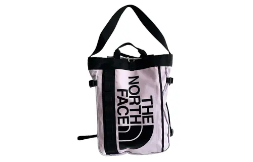 THE NORTH FACE 19.2L Backpack Double Shoulder Outdoor Bag Fabric Light Purple Unisex
