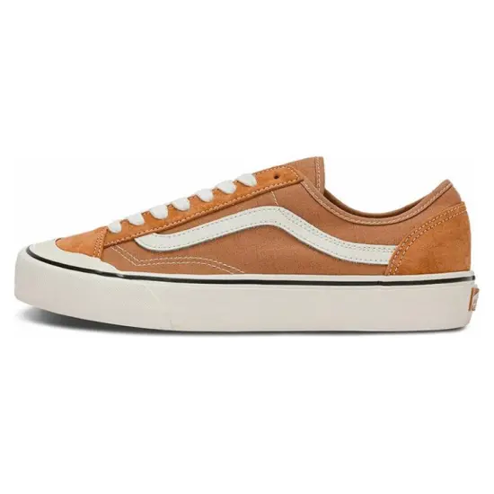 Vans Style 136 Skateboarding Shoes Unisex Low-top Orange