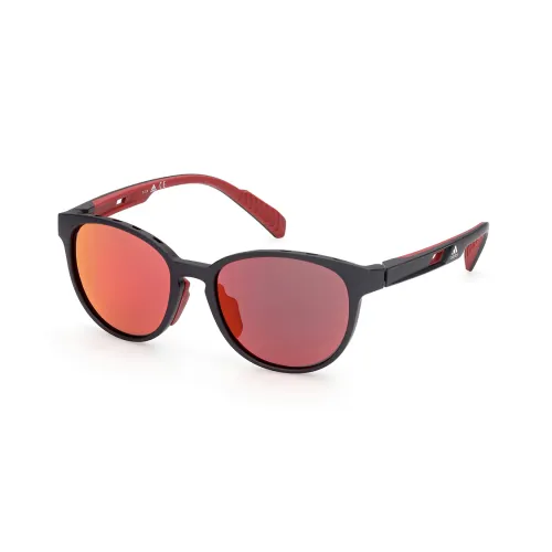 Adidas Injection Molded Oval Sunglasses Unisex Black