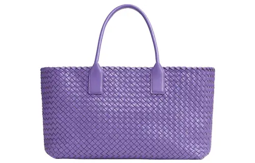 Bottega Veneta Sheepskin Tote Bag, Shopping Bag, Shoulder Bag, Handbag Medium Women's Purple