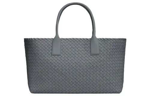 Bottega Veneta Sheepskin Tote Bag, Shopping Bag, Shoulder Bag, Handbag Medium Women's Gray