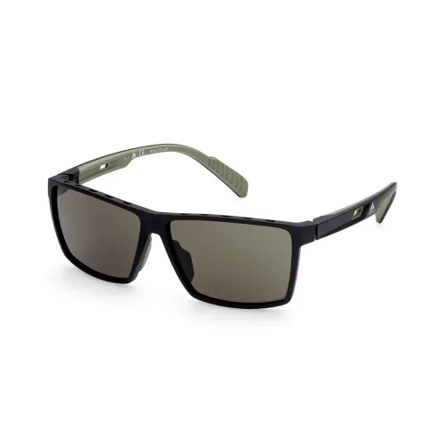 Adidas Rectangular Sunglasses Unisex Black