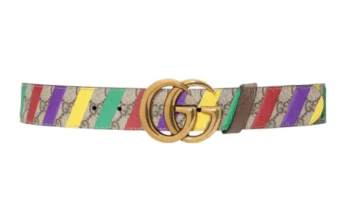 GUCCI GG Marmont Leather Belts Women's 4cm