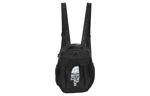 THE NORTH FACE 17L Backpack Outdoor Bag Recycled Polyester Blend Nylon Black Unisex