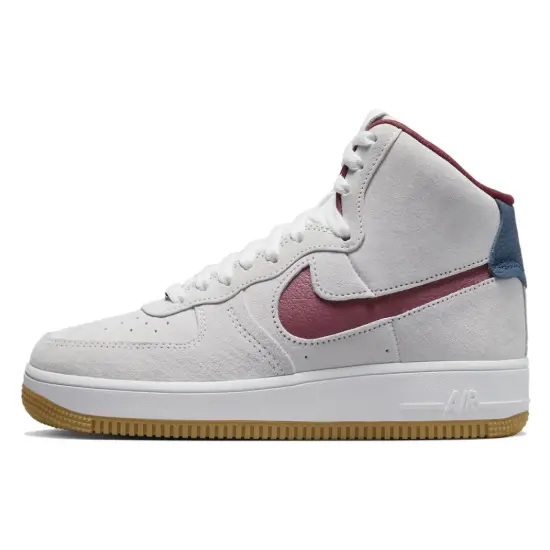 Nike Air Force 1 High Sculpt Grey Suede Women's