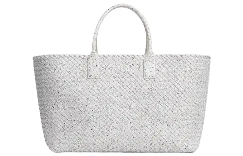 Bottega Veneta Sheepskin Tote Bag, Shopping Bag, Handbag Large Men's Gray