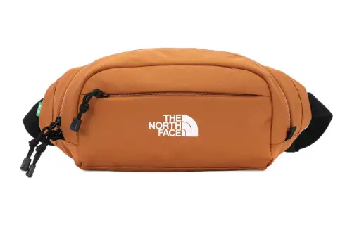 THE NORTH FACE 4L Fanny Pack Outdoor Bag Recycled Polyester Orange Unisex