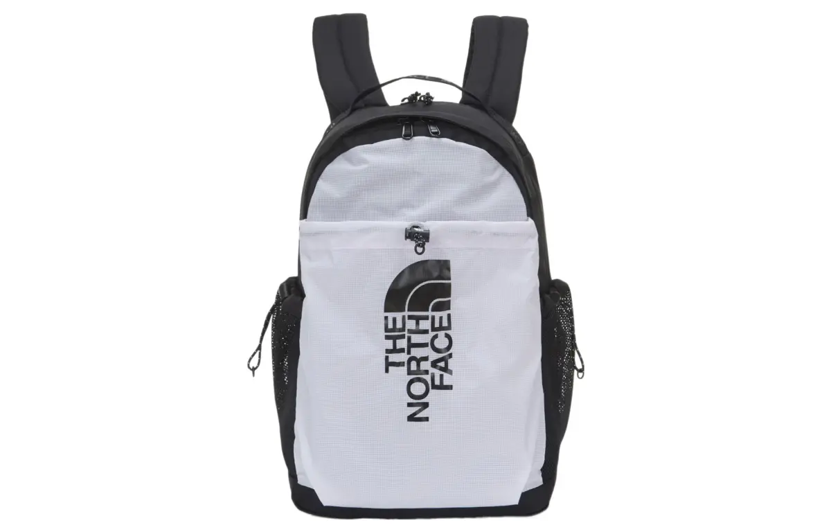 THE NORTH FACE 19L Backpack Outdoor Bag Polyester Nylon Black White Unisex