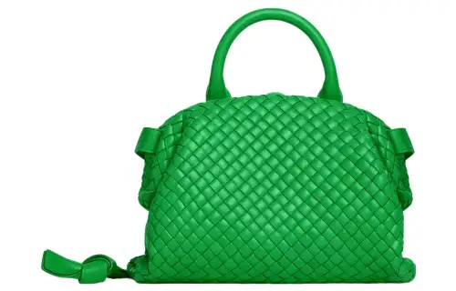 Bottega Veneta Handle Intrecciato Top Handle Small Parakeet